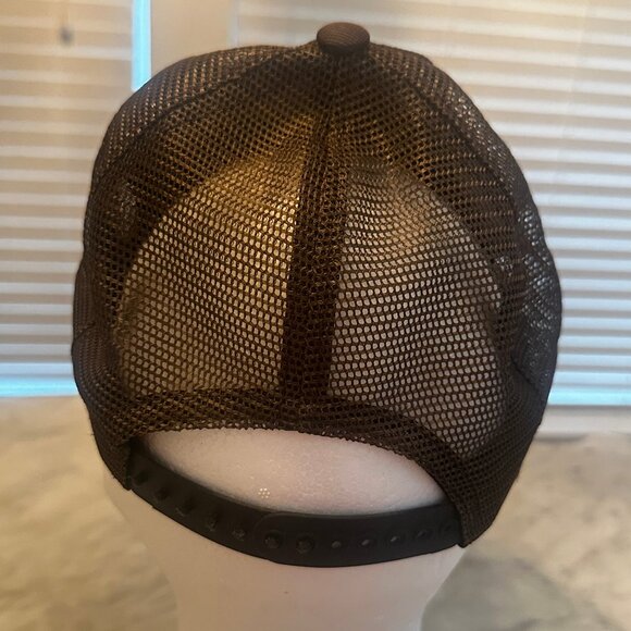 Vintage NEW Suniland Furniture Houston Truckers Hat Cap Brown Unworn Small - Picture 14 of 16